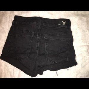 black american eagle jean short